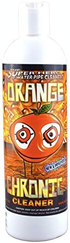 Orange Chronic Glass & Metal Cleaner 12oz Bong Cleaner