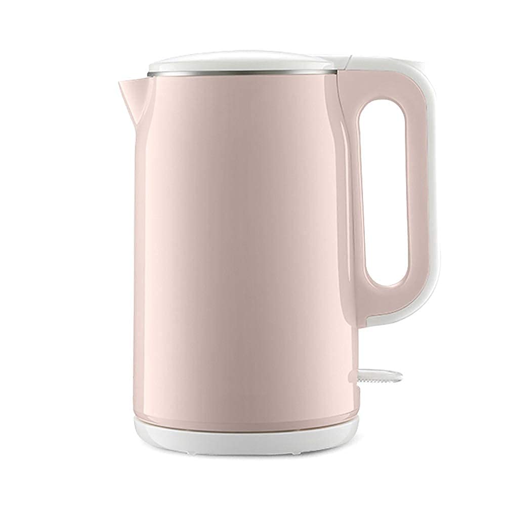 Bouilloire à eau chaude en acier sans couture rose avec isolation thermique de grande capacité