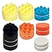 Produktbild OxoxO 5"/125mm Polishing Waxing Buffing Sponge Pads Buffer Pad Kit Metal Polishing Pad (16 pcs)