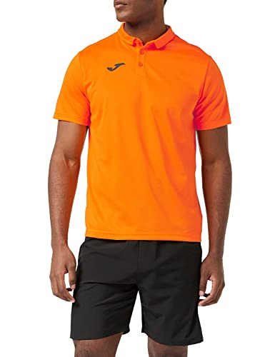 Joma Hobby, Polo para Hombre, Naranja Fluor (050), 3XL