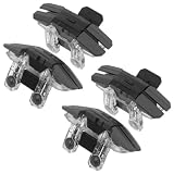 BESPORTBLE 4pcs Mobile Gaming Trigger Js65 for Smartphones with Sensitive Aim and Wide Device Compatibility, Abs and Metal Material Gamepad for Mobile Gaming and Work