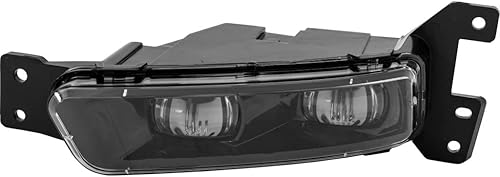 KarParts360 Para Jeep Grand Cherokee 2017 2018 2019 2020 2021 lado del conductor de luz antiniebla  LED  Lente transparente  Modelo SRT  Reemplazo
