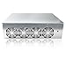 PNGOS BTC-S37 Boîtier Cadre Minage, BTC-S37 Mining Frame Rig Case, 8 GPU Boîtier de Cadre de Minage, Cadre pour Montage de Minage ETH/ETC/ZEC Crypto Coin Currency Mining, avec 4 Ventilateurs
