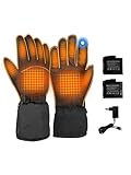😊😊【Packliste und Garantie】 Sie erhalten 1 Paar Heizhandschuhe, 2 Packungen mit 3000-mAh-Akkus, 1 Ladegerät und eine Bedienungsanleitung. Beim Kauf von beheizbaren Handschuhen versprechen wir eine einjährige Garantie. Wenn das Produkt beschädigt ist, können Sie uns für eine Rücksendung oder Rückerstattung kontaktieren. Wenn Sie schlechte Erfahrungen mit ECXTOP-Produkten gemacht haben, kontaktieren Sie uns bitte, wir werden unser Bestes geben, um Ihnen eine zufriedenstellende Lösung zu bieten.