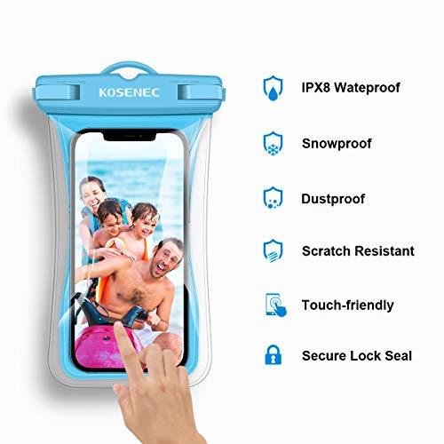 image for KOSENEC Universal Waterproof Phone Case, Floating IPX8 Waterproof Cell