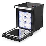 ORSUCCDE Hot Towel Warmer for Spa, Small Towel Warmer for Esthetician, Mini Towel Warmer for Facial Salon Beauty, Professional Towel Heater Towel Warmer Cabinet(5L-Black)