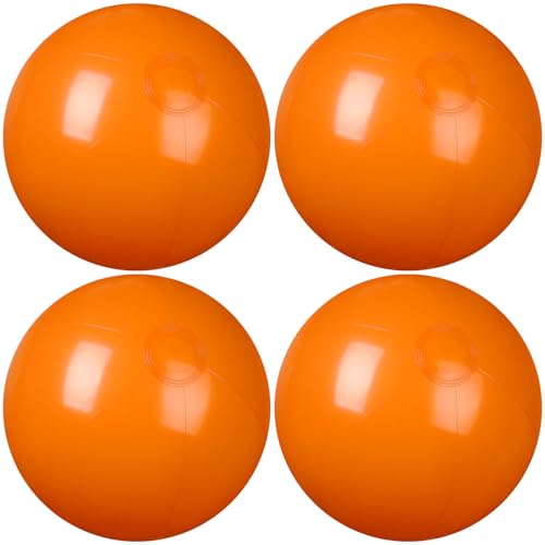 Ballons de plage de 61 cm gonflables et étanches pour décoration extérieure d'été