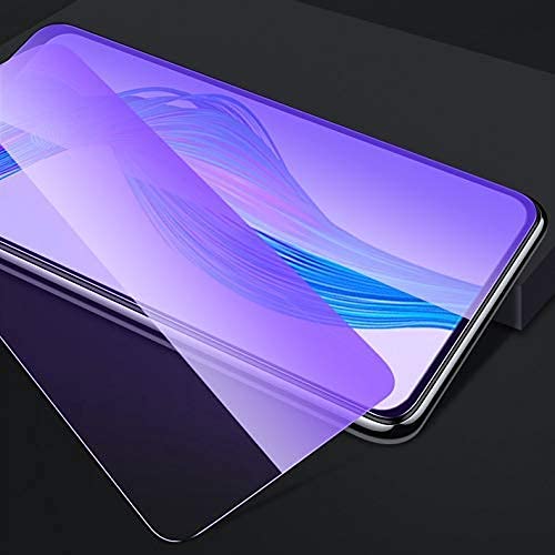 22 CENT Premium Tempered Glass Screen Protector For Tecno Pova 5 Pro Temper Glass [Edge to Edge Protection 9H Hardness Full Glue Cover Friendly Anti Scratch] (ANTI BLUE)