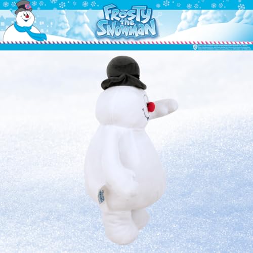 Image of Frosty The Snowman Holiday & Christmas Bedding Super Soft Plush Cuddle Pillow Buddy, (Officially Licensed Product) By Franco