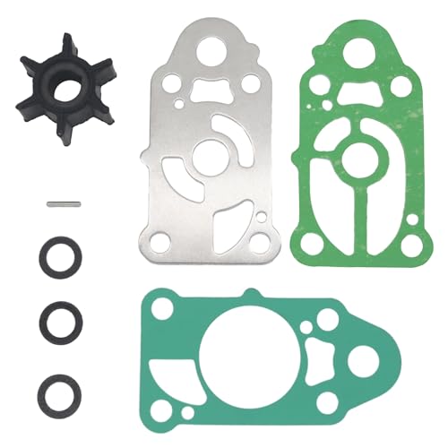 16159A2 Water Pump Impeller Repair Kit for Mercury and Mariner 2 2.5 3 3.3 3.5 HP Outboard Engine Replacement 8M0204676 161543 16154 889246A16 8M0080264 Sierra 18-3098 by XRmarine - Used condition - US$19.54
