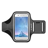 Cierre ajustable sujeta tu Google Pixel 5 / Sony Xperia XA1 / Sony Xperia XA2 en el brazo de forma segura