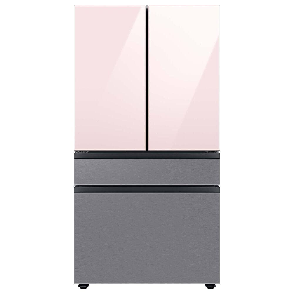 Samsung Raf36dmm31 Bespoke 4-Door French Door Refrigerator Panel - Middle Panel - Gray Glass on Fridge.com - View 5