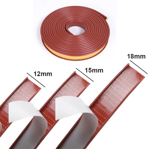 Protector de borde autoadhesivo que absorbe impactos en cantos de gabinetes 5