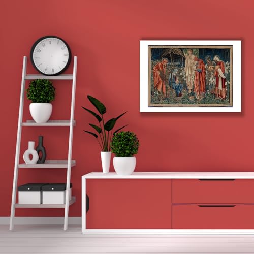 Impression d'art The Adoration of the Magi par Edward Burne Jones format Medium