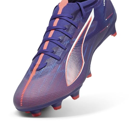 Puma Unisex Adults Ultra 5 Match FG/AG Soccer Shoe, Lapis Lazuli-Puma White-Sunset Glow, 46 EU - imagen 2