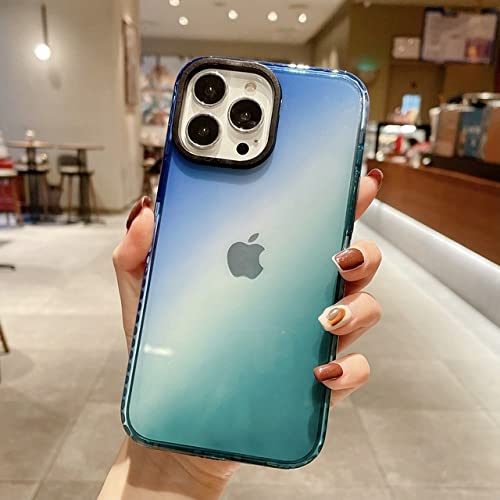 Coque dégradé bleu vert pour iPhone 11 Pro Max en terrasse
