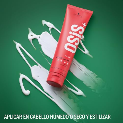 Miniatura 3 de Schwarzkopf Professional OSIS Rock-Hard - Colla Capelli - Looks Extremos - Fijación Super Fuerte 150 ml