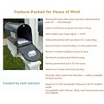 Wireless Mailbox Alert System with Sensors and Receiver, Mailbox Alarm for Delivered Mail, Mail Chime with Phone App Notification, 1K ft Long-range Mail Arrival Indicator Device - Image 4