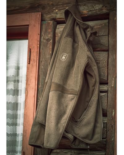 Deerhunter Wildhüter Bonded Fleece Jacke - Graphite Grün