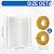 PackYard Thermal Shrink Window Insulation Film Kit 5 Pack (42"x210") – Heavy-Duty, Custom-Cut to Size | Blocks Drafts, Saves Energy | Easy DIY Install & Remove with Tape | Fits Home, Office, RV
