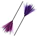 Elcoho 2 Pieces Retractable Halloween Witch Broom Plastic Splicing Halloween Witch Broom Props Net Yarn Witch Broom for Halloween Costume Decoration
