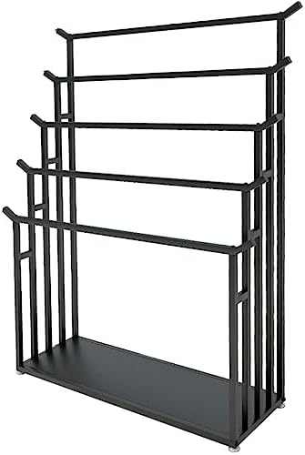 Scarf Organizer & Pants Hangers Rack - Commercial Clothing Stand for Retail Store - Suit Pants, Fabric, Towels, Sheets Holder (White, 80x40x150cm)