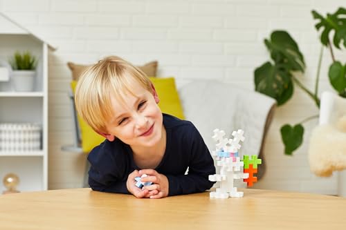 PLUS PLUS Building Blocks, 15 Large Durable Pieces for Bunny Build Great Easter Gifts, Kids Construction Toys - Image 4