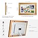 Kodak 14.1 Inch Smart WiFi Digital Picture Frame 1920x1080 Touch Screen, Auto-Rotate, Built in 32GB Memory, Share Photos and Videos for Anywhere Anytime, for Friends and Family (Wood)