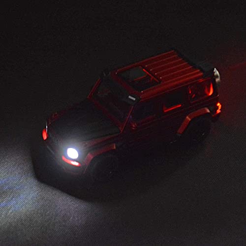 Image of DEUSON ECOM 1:32 Scale G Wagon Toy Car Die Cast Model Metal Toy Car for Kids with Light Sound Pull Back Openable Door