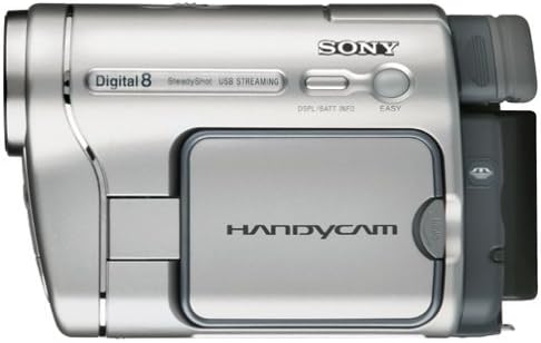 Sony Digital8 Camcorder DCR-TRV460 top view with Handycam logo.
