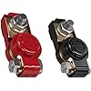 2 PCS Thicked Pure Copper Car Battery Wire Terminal Connector Clamp Clips With Durable Plastic Cover