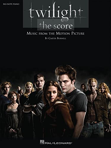 Twilight The Score (Big Note Piano) Pf / Partition