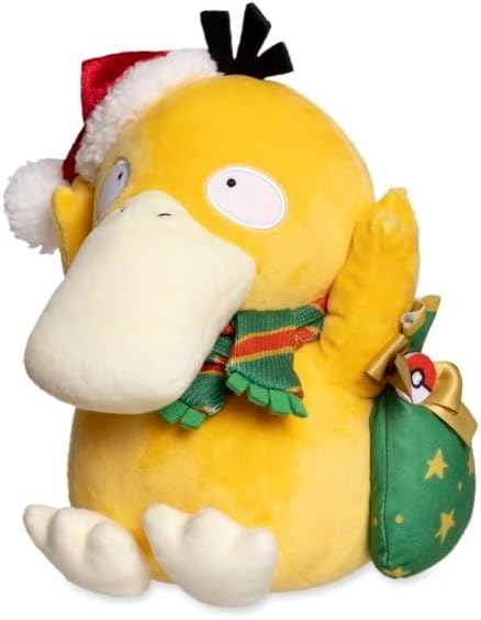 Pokemon Center: Psyduck Holiday Festival Plush - 9 in.