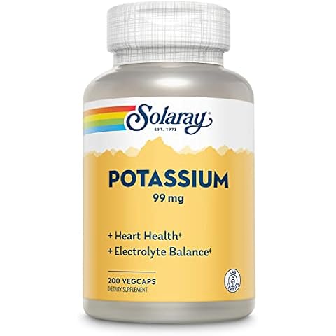 Solaray Potassium 99 mg Supplement Cover