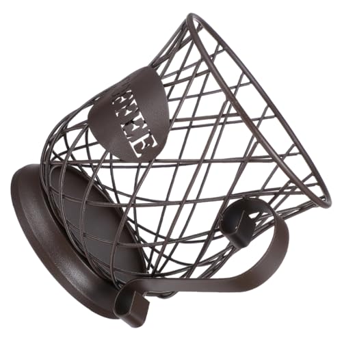 ABOOFAN Iron Utensil Holder for Kitchen Counter Sturdy Spoon Holder Cutlery Storage Organizer Iron Wire Design for Tidy Cooking Space for Chopsticks Forks Spoons