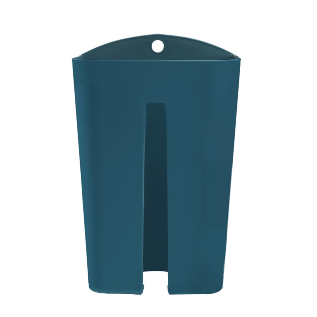 divinezon Plastic Wall Mount Grocery Bag Tissue Paper Dispenser Storage Box (Blue)-image-4
