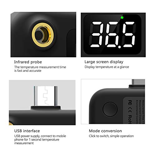 Cuculo inteligente USB portátil mini celular infravermelho com junta tipo C