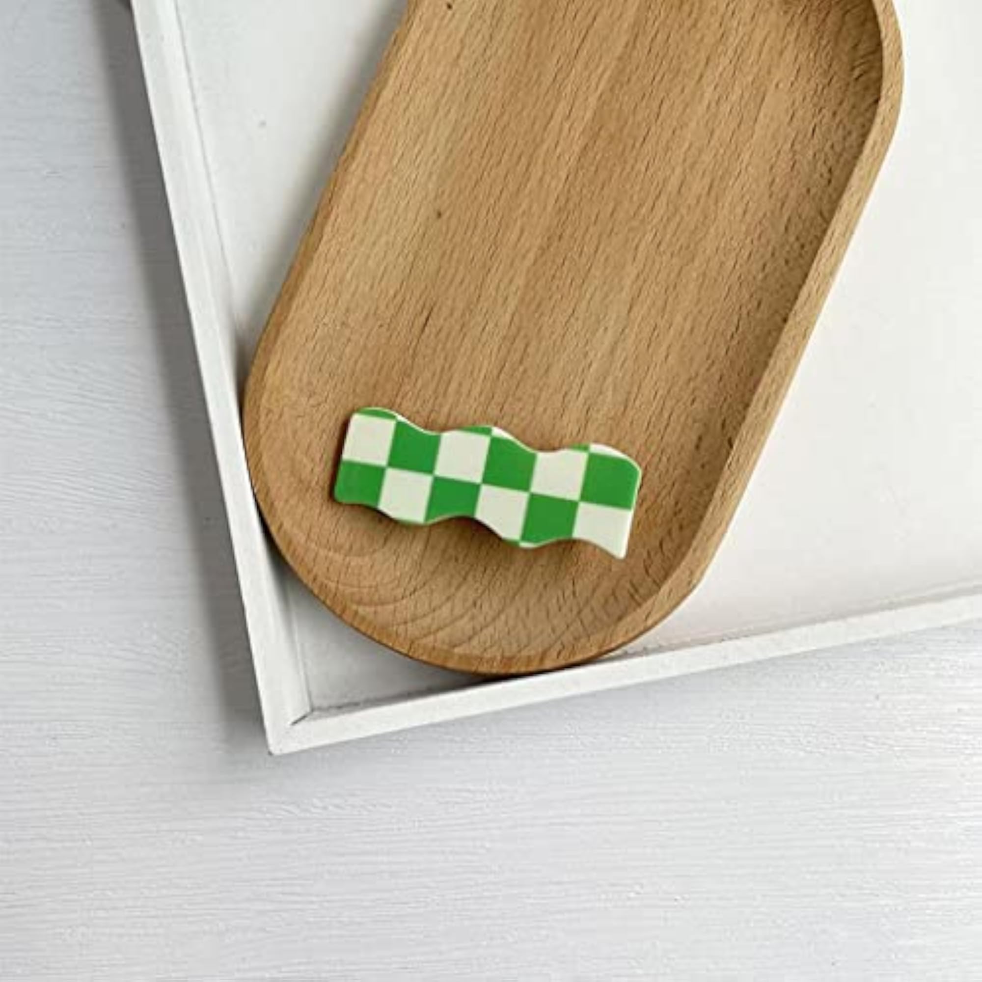 Checkerboard Hair Clip Barrette Pins for Girls