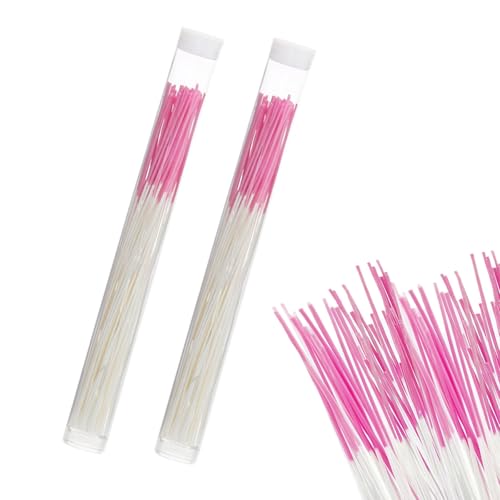 KLINNA 320 Stück Ohrloch Reiniger, Piercing Reinigungslinie für die tägliche Pflege, sanfte Ohrloch Reiniger Stäbchen für saubere Ohrringe Loch, ideal für Männer und Frauen