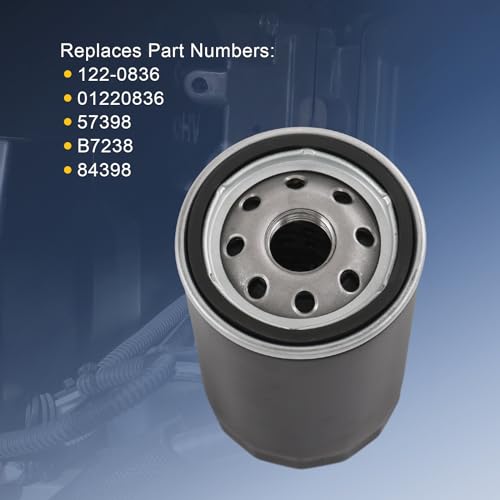 Image of 122-0836 Oil Filter Replacement For Cummins Onan RV Generator QG 5500 7000 | Oil Change Kit Replacement For RV Generator HGJAC HGJAB HGJAA, Replaces 01220836 PH10027 B7238 PH2875