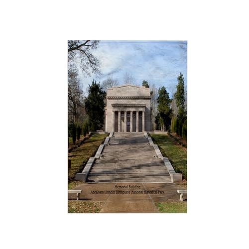 3dRose 15x22 Hand Towel Abraham Lincoln Birthplace Kentucky
