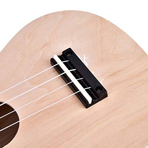 Ukulélé de Bricolage, Ukulélé Instrument de Musique à 4 Cordes Ukulélé Enfant DIY 21 Pouces avec Écrou et Touche pour Cadeau Enfant, 20,8 x 6,8 x 2,1 pouces - Les Beatles, Paul McCartney, John Lennon, RIngo Starr, George Harrison Ukulélé de Bricolage, Ukulélé Instrument de Musique à 4 Cordes Ukulélé Enfant DIY 21 Pouces avec Écrou et Touche pour Cadeau Enfant, 20,8 x 6,8 x 2,1 pouces – Image 6