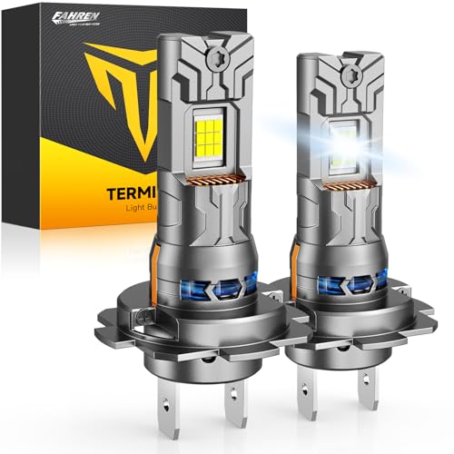 FAHREN New-Gen & Modern H7 Light Bulbs, 12X 60000 Lumens