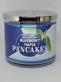 Bath & Body Works, White Barn 3-Wick Candle w/Essential Oils - 14.5 oz - 2021 Autumn! (Blueberry Map