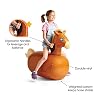 HearthSong Hop 'n Go Inflatable Bouncing Ride-On, 48 L x 20 W x 36 H, Set of 2, Outdoor Play, Ages 5 and Up, Horses