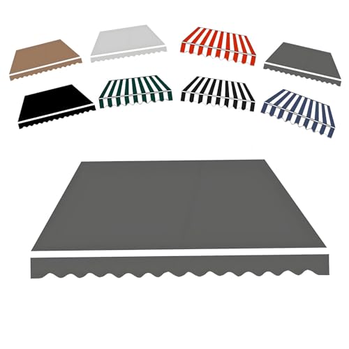 Tissu De Remplacement pour Auvent De Terrasse,Toile De Rechange Store Banne Auvent De Fenêtre, Rechange Protection Solaire, 250×200 300×250 350×300...