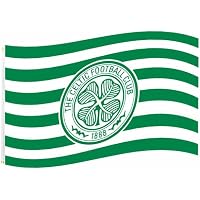 Bandera oficial del Celtic FC, color verde y blanco, 152 x 91