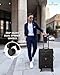 Carry On Luggage 22x14x9 Airline Approved, 22-Inch Suitcases with Spinner Wheels, Softside Carry-on Luggage with TSA Lock for Men Women Business Trip, Lightweight Large Capacity Luggage for Travel