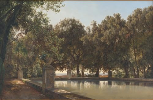 Affiche les Jardins de la Villa d'Este impression toile de maître Janus La Cour