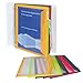 C-Line Products 06650BNDL6ST Binder Pocket with Write-on Index Tabs Assorted 8 .5 x 11 5-ST - Set of 6 ST